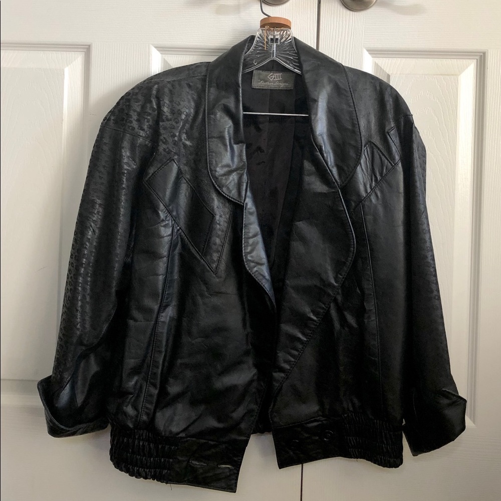 Vintage ‘80s leather jacket